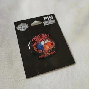 HD of Austin TX CENTRAL TEXAS HARLEY DAVIDSON DEALER DEALERSHIP VEST PIN